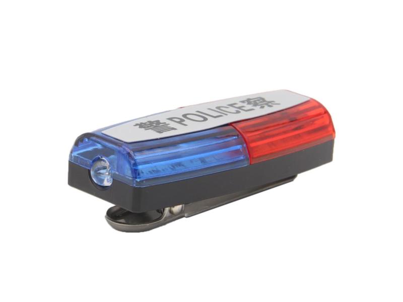 Rechargeable LED Shoulder Light Shoulder Clip Shoulder Light Red and Blue Flashing Shoulder Light Traffic Patrol Campus Safety Signal Light